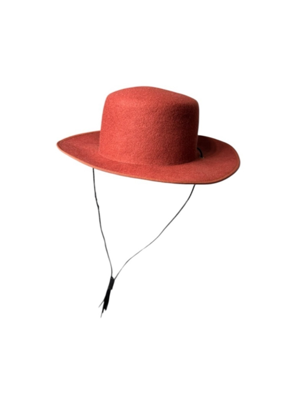 Women's Target Rust Wool Felt Hat One Size